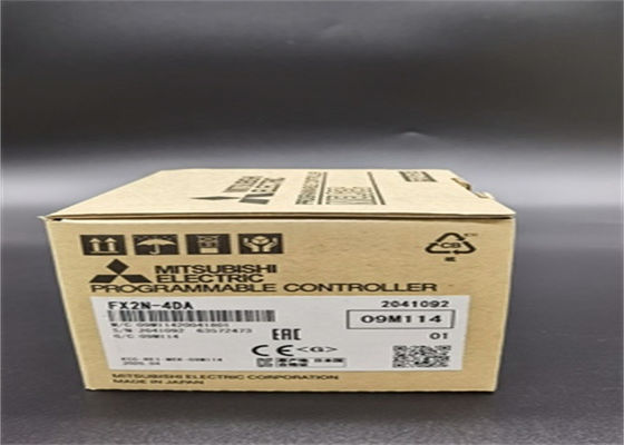12 BIT Analog Plc Logic Controller 20MA Mitsubishi FX2N-4DA Nuovo
