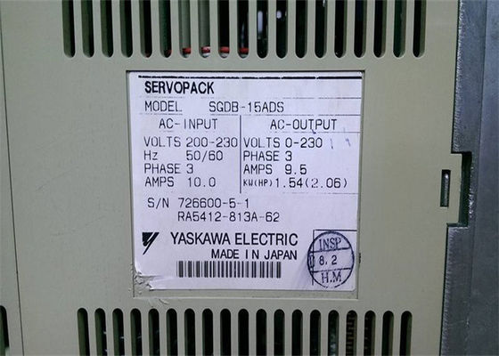 Amplificatore 200V di CA di SGDB-15ADS servo - 230V 9.5A Servopack ha introdotto 10 AMP