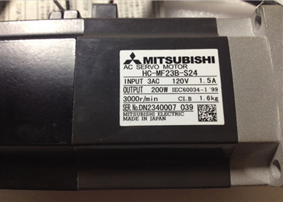 Servomotore industriale 3000RPM 200W 3AC di HC-MF23B-S24 Mitsubishi