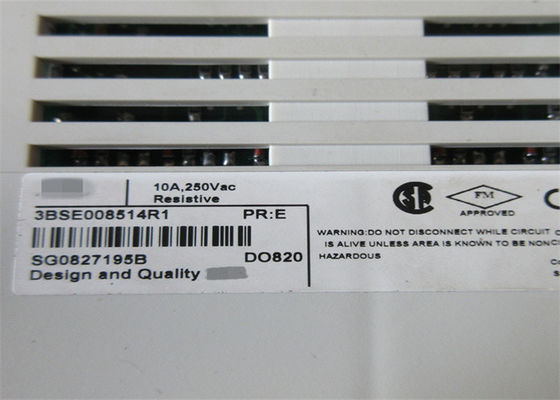 Corrente alternata DIGITALE/CC di CH 230 V del MODULO PRODOTTO 8 del modulo DO820 3BSE013250R1 dell'ingresso/uscita di ABB DI821 S800