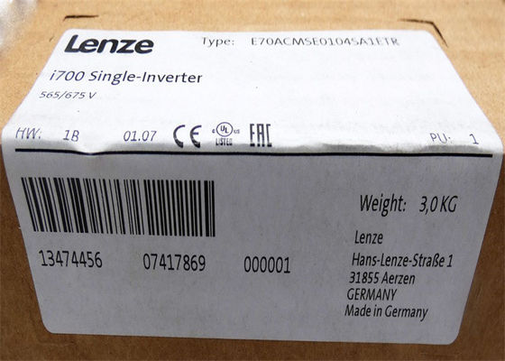 Lenze E70ACMSE0104SA1ETR SERVO-INVERTER I700 FINO A 2000 MONTAGGI POSSIBILI dell'INSTALLAZIONE di hertz