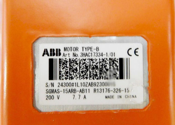 3HAC17334-1 01 tipo-b 3HAC021726-001 del servomotore 1866W 7.7A 200V