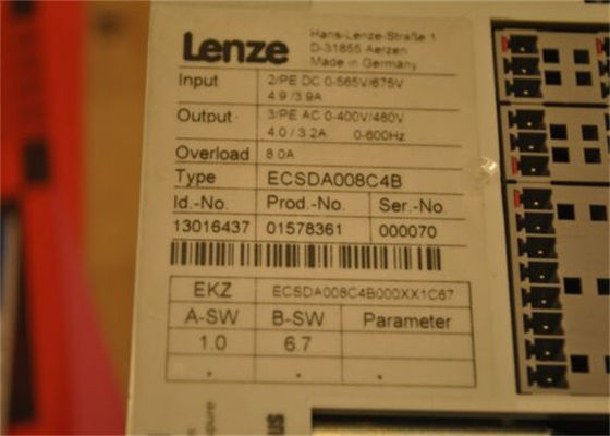 SERVO SISTEMA ECS-APPLICATION del MODULO ECS-SERVO di ASSE di Lenze ECSDA008C4B
