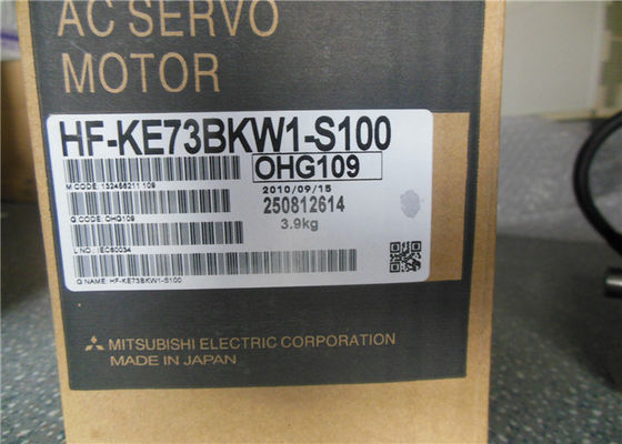 Servomotori eccellenti HF-KE73BKW1-S100 di CA di MITSUBISHI 750W MR-E NUOVI in azione