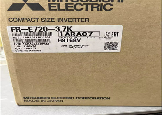 Invertitore variabile 200 V trifasi di frequenza di FR-E720-3.7K Mitsubishi