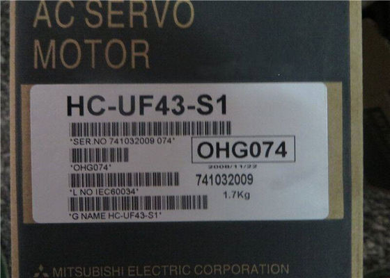 Servomotore industriale 3000rpm di CA del motore HC-UF43-S1 di Mitsubishi 400W NUOVO in azione