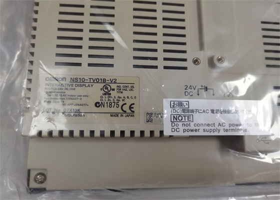 Omron NS10-TV 01 B.V. 2 LCD A 10,4 POLLICI di COLORE del COLLEGAMENTO HD TFT di ETHERNET dell'INTERFACCIA OPERATORE