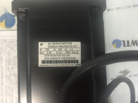 CA del servomotore di SGMAH-08AAA61D-OY 0,75 chilowatt NORMA INCREMENTALE di 13 BIT di 230 VCA DIRITTO