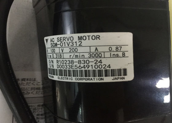 Tensione 0.87A 0.318N.m del servomotore 200V di induzione di CA di SGM-01A314S   3000RPM
