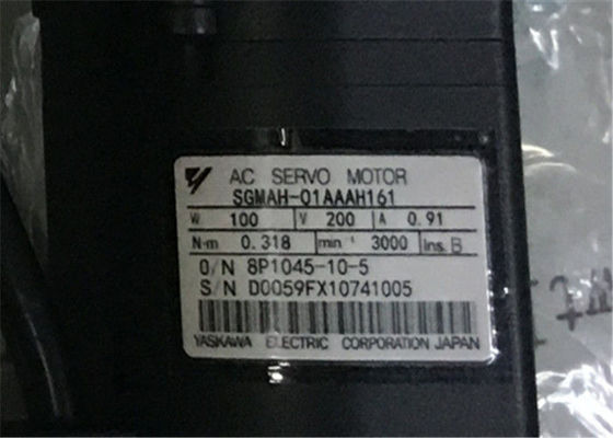 Servomotore 100W 0.91A 0.318N.m 3000r/min di CA di SGMAH-01AAAH161 Yaskawa