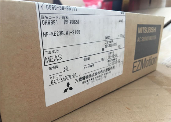 Servomotori eccellenti HF-KE23BJW1-S100 di Mitsubishi 200W MR-E NUOVI in azione