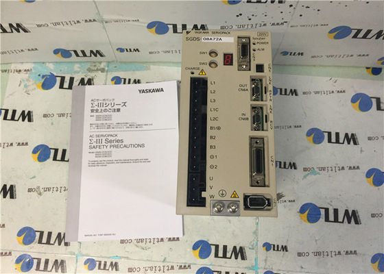 Il servo industriale di 50/60HZ SERVOPACK guida YASKAWA SGDS-08A72A 750W