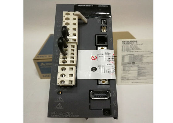 Amplificatore industriale 170V 5.8A del sistema di controllo dell'azionamento MR-J3-70A di CA di Mitsubishi 750W servo