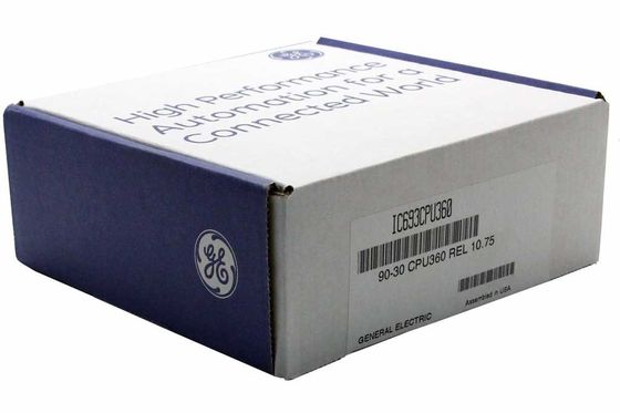 GE IC693CPU360 25 megahertz con un tasso di ricerca tipico di 0,22 spettrografie di massa per 1K di logica per i contatti booleani