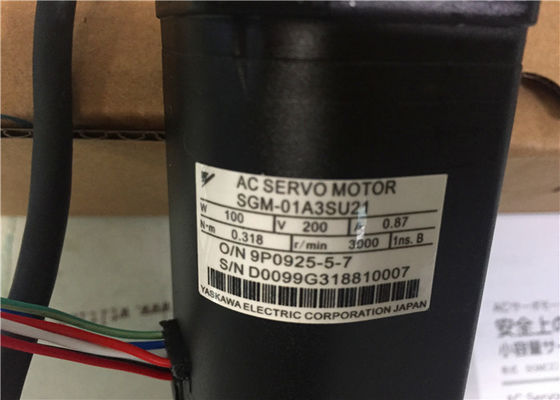Servomotore industriale SGM-01A3SU21 100W 200Volt 3000RPM di CA di Yaskawa