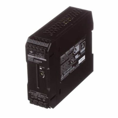 L'alimentazione elettrica di OMRON S8VK-C06024 AC-DC 24V 2.5A 85-264V ha accluso le serie della ferrovia 60W S8VK di BACCANO
