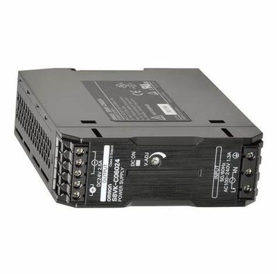 L'alimentazione elettrica di OMRON S8VK-C06024 AC-DC 24V 2.5A 85-264V ha accluso le serie della ferrovia 60W S8VK di BACCANO