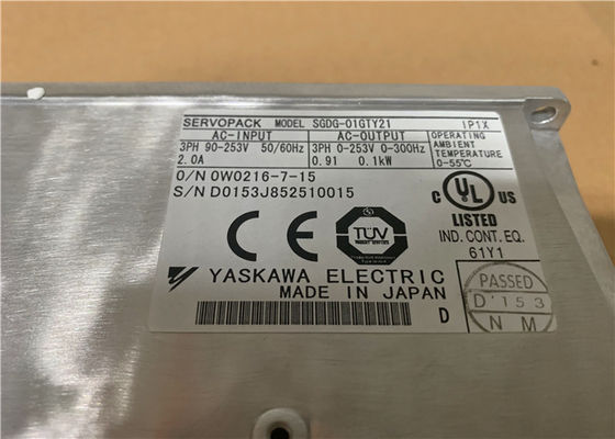 Il servo pacchetto industriale YASKAWA SGDG-01GTY21 ELETTRICO SERVOPACK di CA ha introdotto 90-253V
