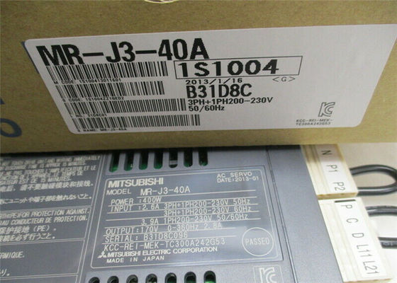 driver universale Amplifier dell'interfaccia di impulso dell'azionamento MR-J3-40A del servomotore di CA di 400W MITSUBISHI