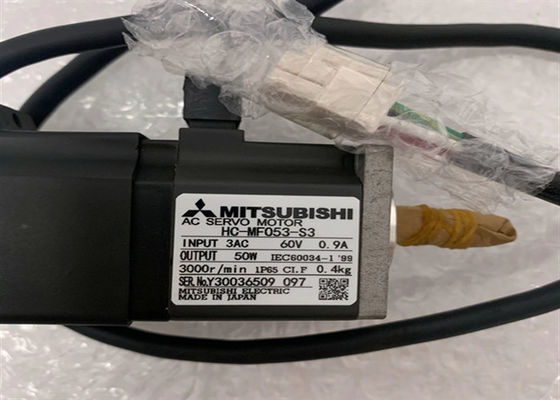 Servomotore industriale 3000 r/min 3AC 60V 0.9A 50W di HC-MF053-S3 Mitsubishi