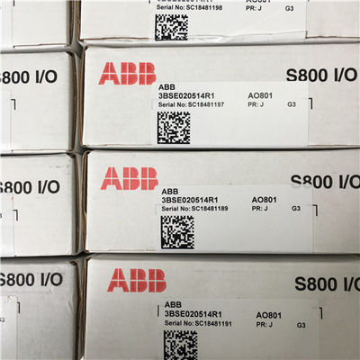 L'ANALOGO DELL'INGRESSO/USCITA DI ABB 3BSE020514R1 HA PRODOTTO IL MANICA 20 IL MA AO801 DEL MODULO 8