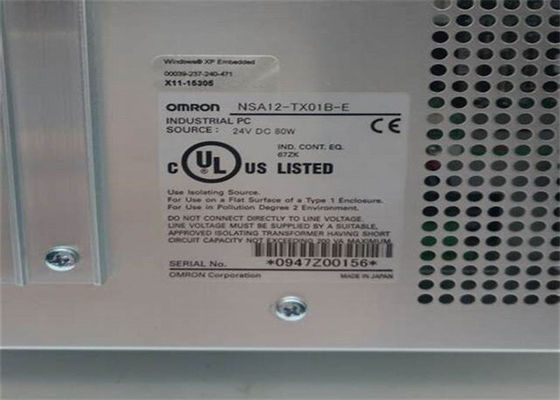 Gigahertz A 12 POLLICI INDUSTRIALI di SERIE PANEL-MOUNTABLE del NSA del PC di Omron NSA12-TX01B-E 1,3
