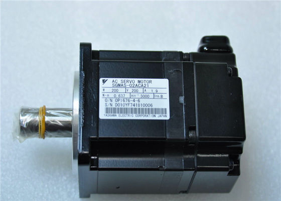 SERVOMOTORE 200W 1.9A 0.637N.m di CA SGMAS-02ACA21 di sigma II di YASKAWA SGMAH