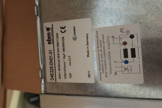 Ventola di raffreddamento centrifuga industriale 230V di D4E225-DH01-01 Ebmpapst