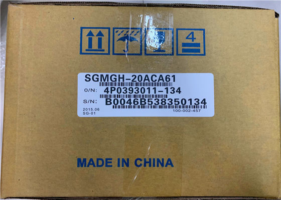 Servomotore industriale SGMGH-20ACA4C di CA di Yaskawa 11.5N.m 16.7A 200V del servomotore