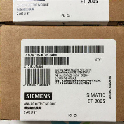 Siemens 6ES7134-4FB01-0AB0 2 AI U STANDARD una LARGHEZZA 12 BIT+SIGN di 15 millimetri