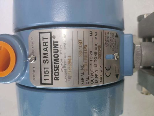 Rosemount 9295 2 - 6 in -20 - 850 misuratore di portata trattato del acciaio al carbonio del °F 316 SST con il collettore 3051SMV 305