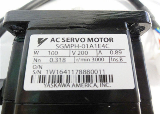 Servomotore industriale Yaskawa di SGMPH 01A1E4C con il sigma II del freno SGMPH