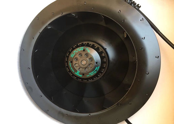 NUOVA ventola di raffreddamento centrifuga R2E280-AE52-17 230V 50HZ 1.0A 225W 2700RPM di EBMPAPST in azione