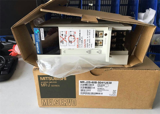 Il servo industriale di MR-J2S-60B-S041U638 Mitsubishi guida il servo amplificatore 600w