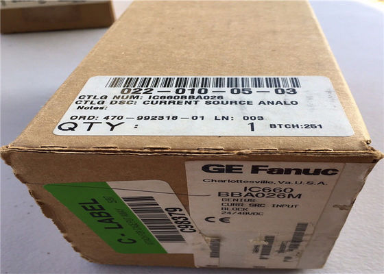 BLOCCHETTO ANALOGICO del GENIO dello SpA Digital GE FANUC IC660BBA100 I O di SERIE 90-30 di GE FANUC