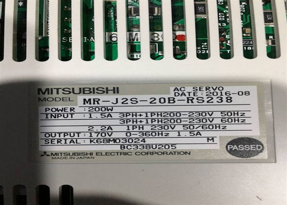 MR-J2S-200B-RS238   Il servo industriale guida il servo amplificatore di Mitsubishi