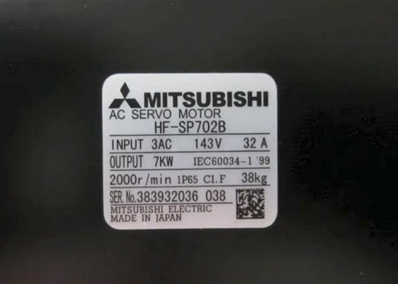 Serie industriale 7kW 2000RPM di HF di Mitsubishi del servomotore di CA di HF-SP702B
