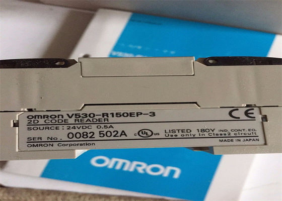 Automazione e sicurezza di Omron delle MACCHINE FOTOGRAFICHE del LETTORE di CODICE di Omron V530-R150EP-3 2D PNP 2