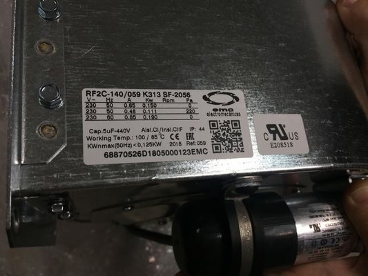 Ventilatore centrifugo industriale K313 230VAC dell'azionamento dell'invertitore RF2C-140/059 per ABB ACS800