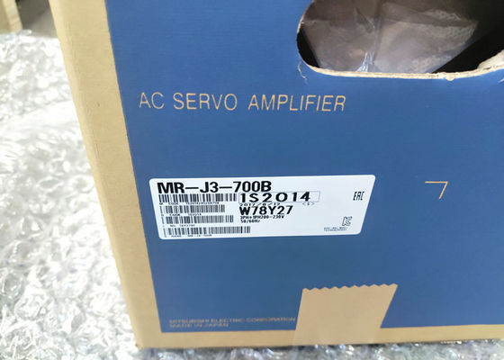 Mitsubishi 3 amplificatore del motore del driver MR-J3-700B 7KW di CA di fase servo nel sistema di controllo