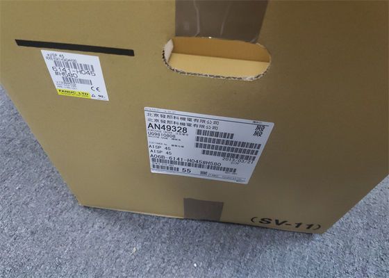 amplificatore di potenza del driver A06B-6141-H045#H580 AiSP45 di CA di 56kw Fanuc servo servo