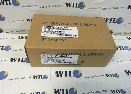 Servomotori industriali di CA del servomotore di alto potere di SGMPS 01ACA41 con la testa dell'ingranaggio