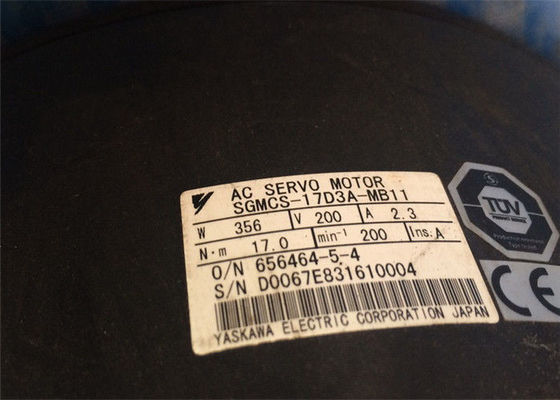 SERVOMOTORE industriale di CA di Yaskawa 42W 2000RMP del servomotore SGMCS-17D3A-MB11