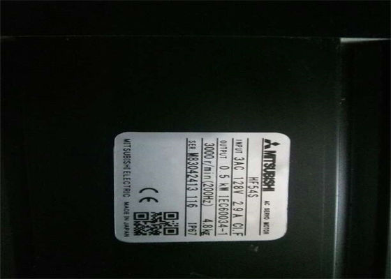 Serie 0.5KW 3AC 128V 2.9A 3000r/min di HF del servomotore di CA di Mitsubishi HF54S Industial nuovissima