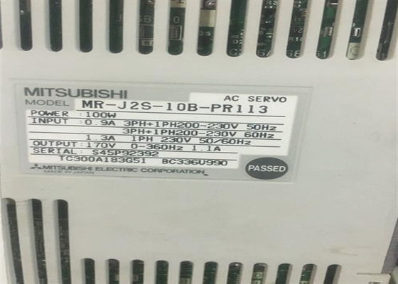 Amplificatore MELSERVO MR-J2S di CA di MR-J2S-10B-PR113 Mitsubishi servo