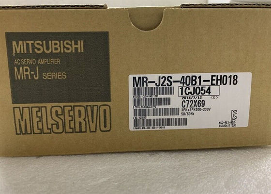 Il servo industriale del servo amplificatore di CA di MR-J2S-40B1-EH018 Mitsubishi guida 400w