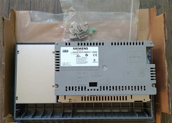Colore del pannello di operatore del touch screen di Siemens 6AV6 643-0BA01-1AX0 HMI 6