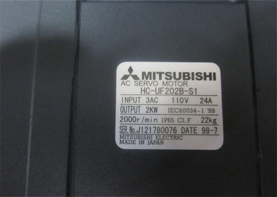 servomotore industriale 2000R/MIN Mitsubishi 2.0KW HC-UF202B-S1 3AC 110V 24A