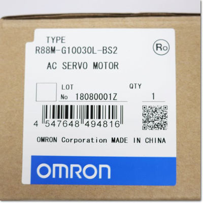 Servomotore 3000 giri/min. 100W 100VAC assoluto del motore a corrente alternata di OMRON R88M-G10030S-BS2