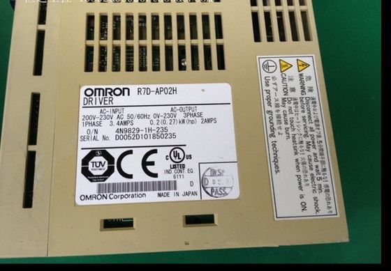 Supporto del telaio del carico 200 W del rifornimento 1.6A 200V di CA 200VAC di OMRON R7D-BP02HH Servo